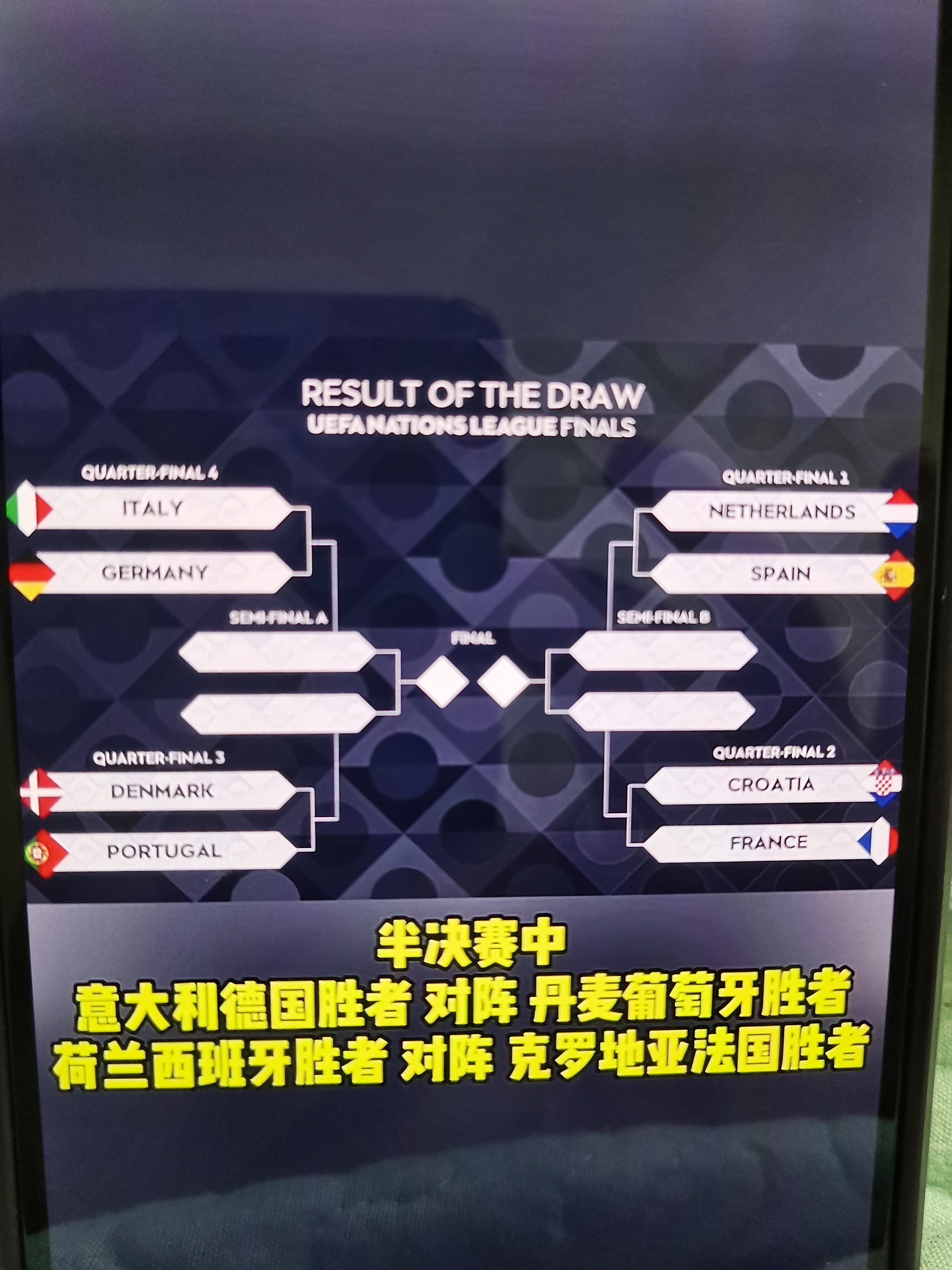 意大利胜出与法国，成功晋级欧锦预赛淘汰赛